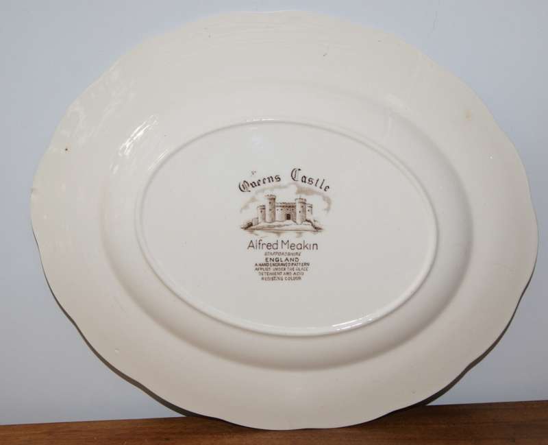 Alfred Meakin `Queens Castle` Small Platter