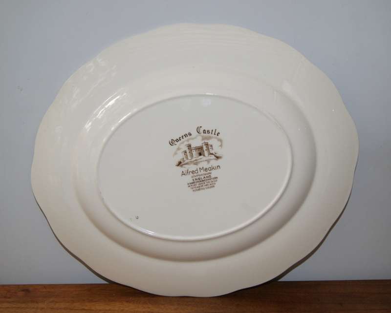 Alfred Meakin `Queens Castle` Large Meat Platter