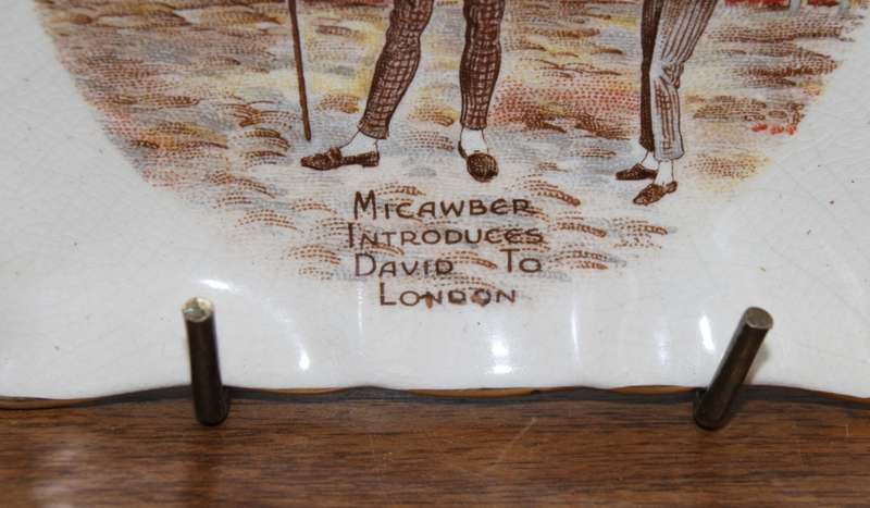 Sandland Ware `Micawber Introduces David to London` Rectangular Dish