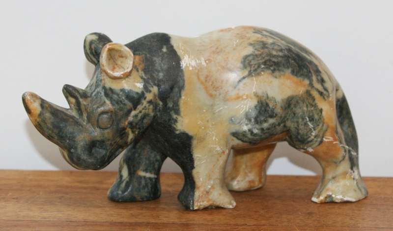 Soapstone Rhino