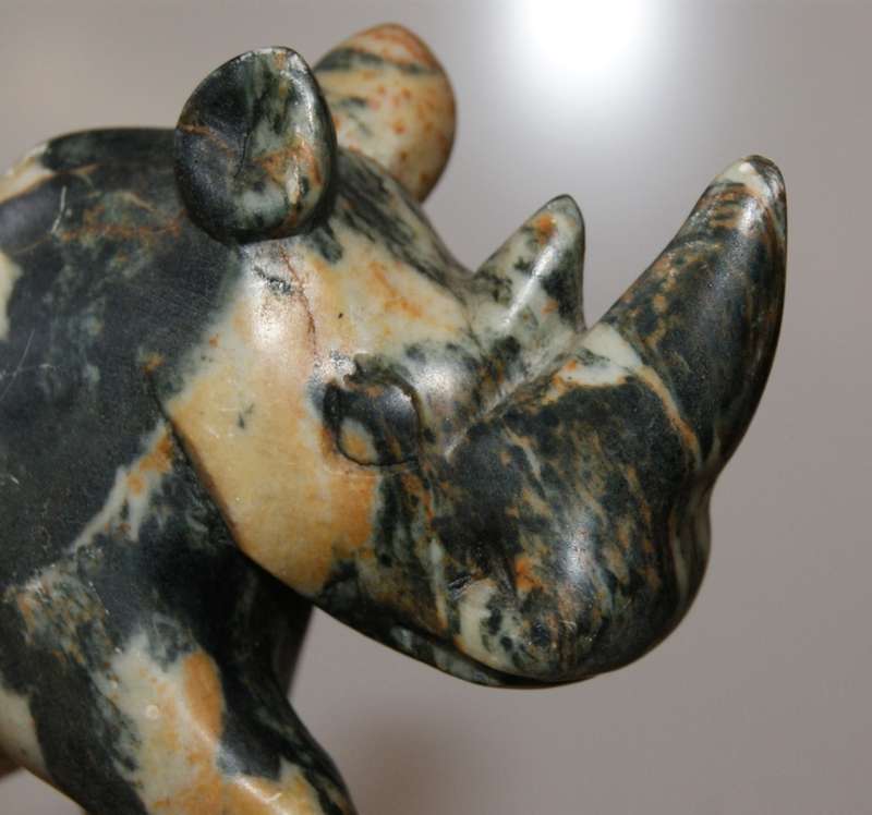 Soapstone Rhino
