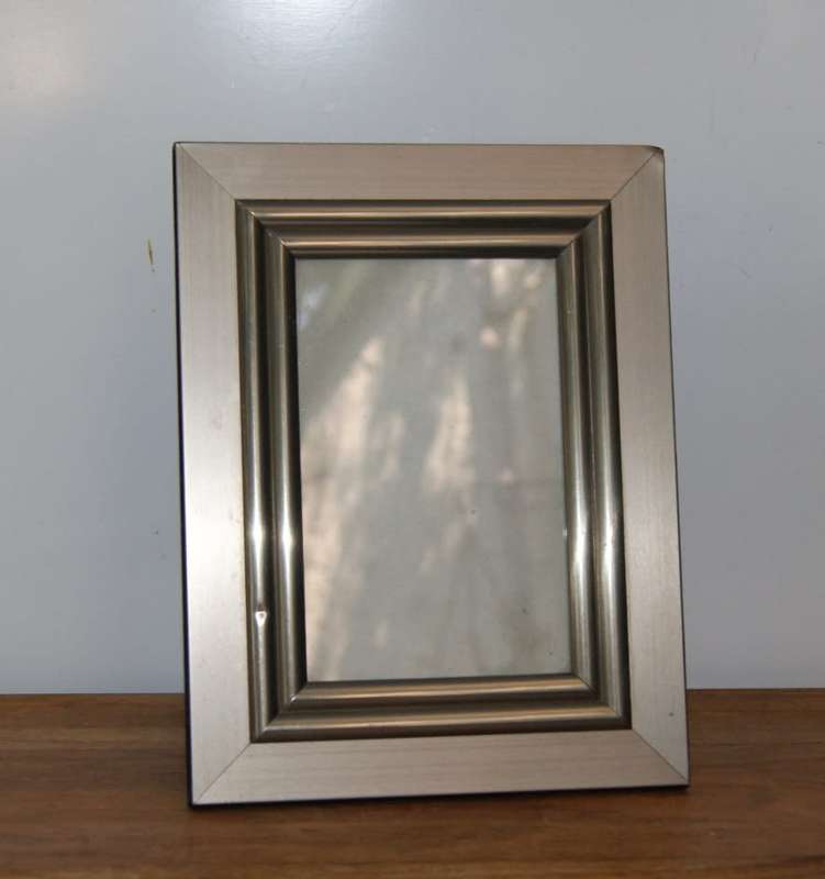 Brushed Metal Photo Frame