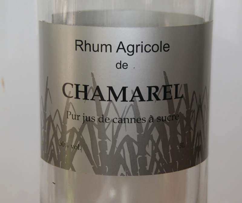 Large 3lt Chamarel Rum Bottle (2 available)