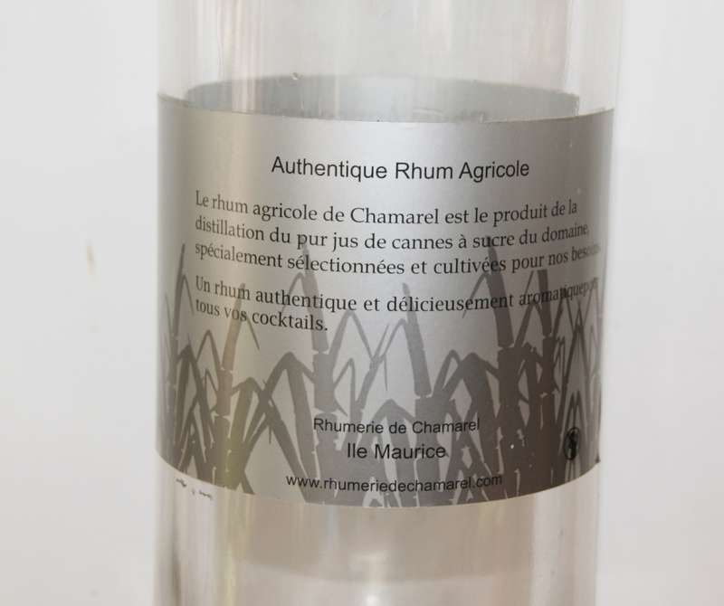 Large 3lt Chamarel Rum Bottle (2 available)