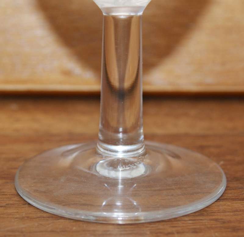 Grape Pattern Sherry Glass