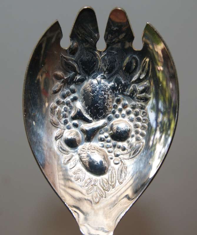 Sheffield Silver Plated Salad Serving Set