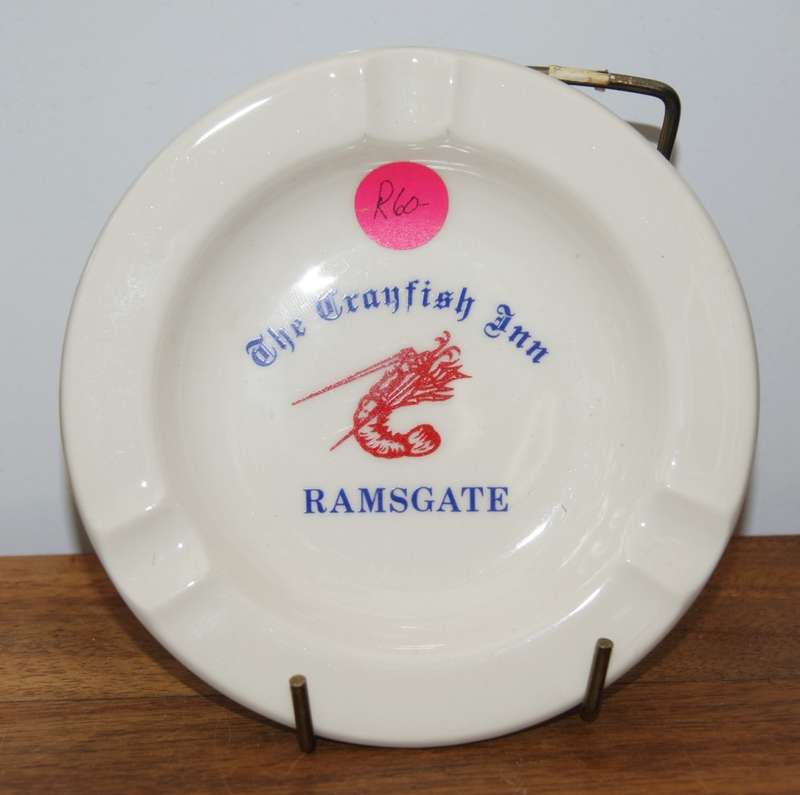 `The Crayfish Inn` Ramsgate Ashtray