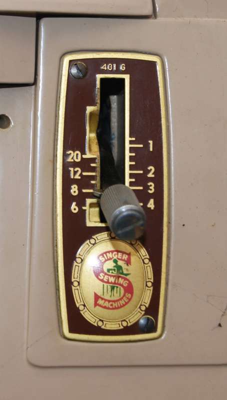 Singer Model 401 G 13 Sewing Machine