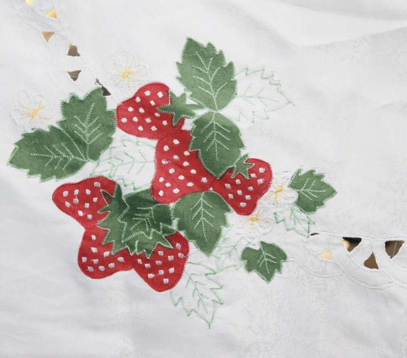 Embroidered Hand Made Tablecloth