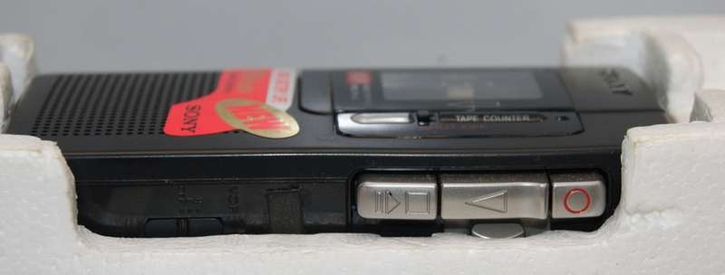 Sony M-550V Microcassette Recorder in Original Box with Instruction Manual