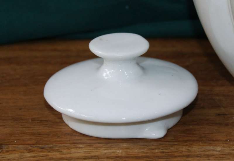 White Porcelain Teapot