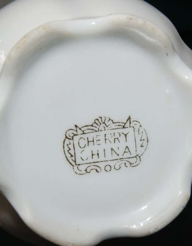 Cherry China 14pc Coffee Set