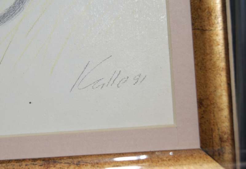 `Babies of the Bush` by Kalle Reimer 1936 - 2000 `Baboon` in Stunning NEW Frame Print