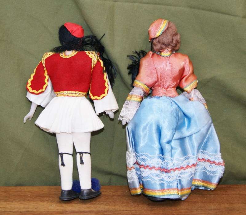 Pair of Gypsey Dolls