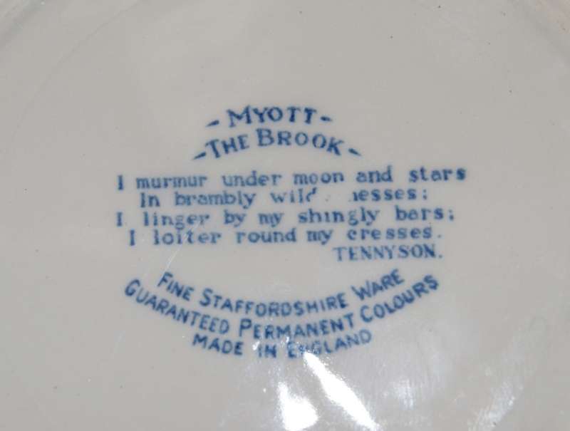Myott `The Brook` Side Plate
