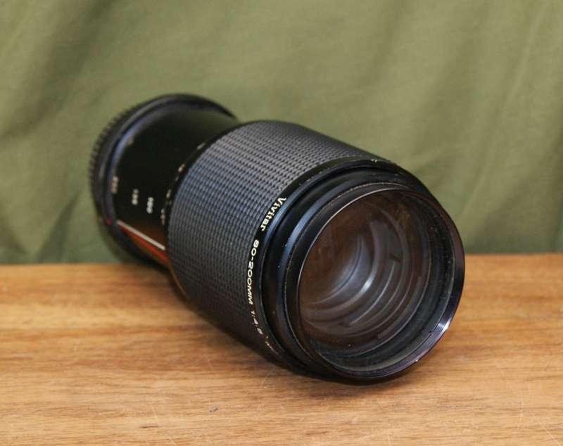 Vivitar 80-200mm 1:4.5mc 300m 58mm Lens
