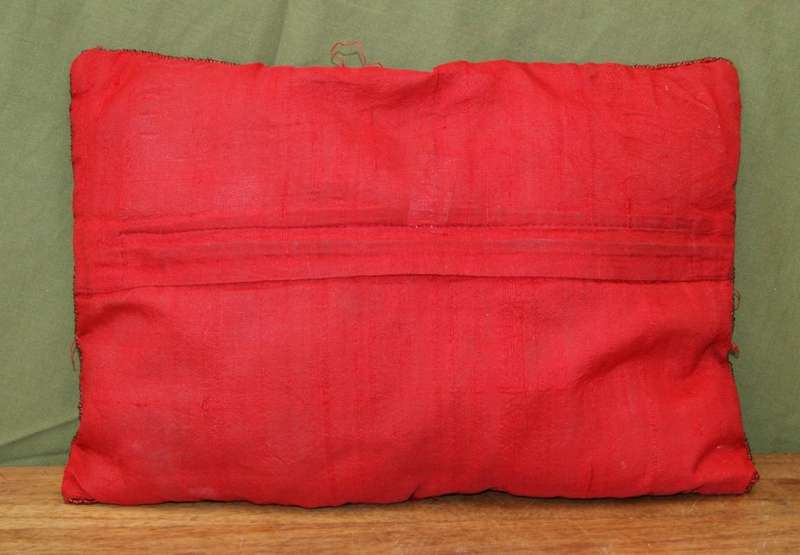 Antique Glass Beaded Pillow