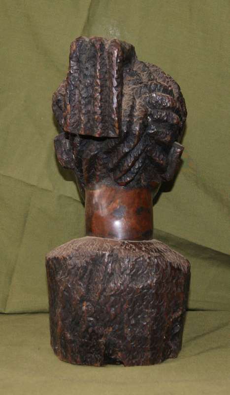 Hand Carved African Female Bust