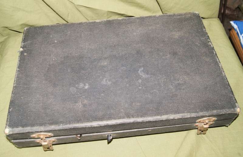 Mary King Make Up Salesman Samples Briefcase