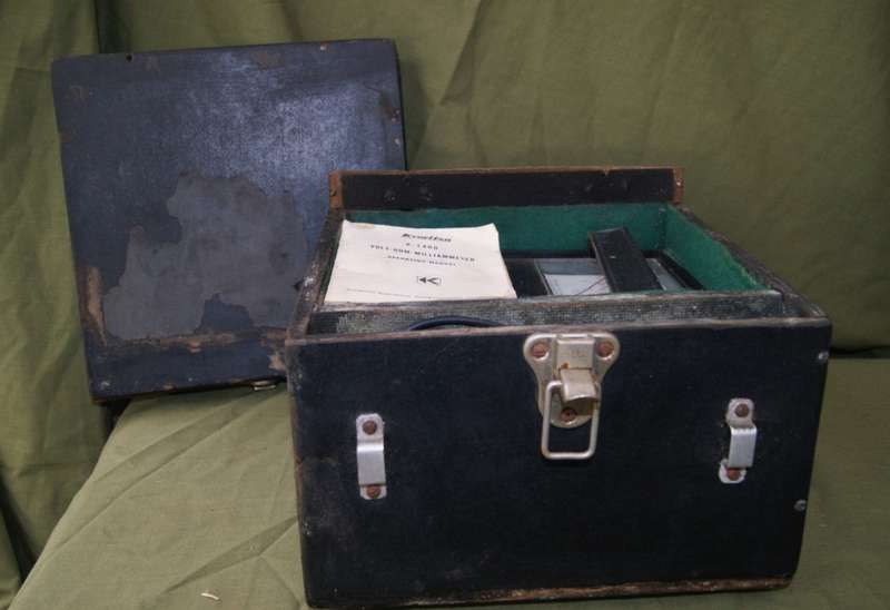 Vintage Kyoritsu K-1400 Volt-Ohm-Milliammeter in Original Box