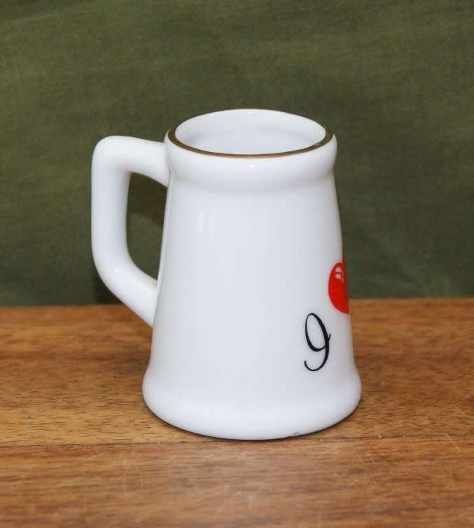 Miniature Royal Decor `I Love George` Beer Mug