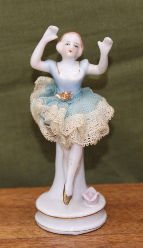 Dresden Style Porcelain Ballerina