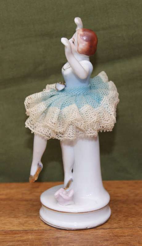 Dresden Style Porcelain Ballerina