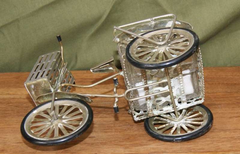 Vintage Bicycle Table Condiment Set