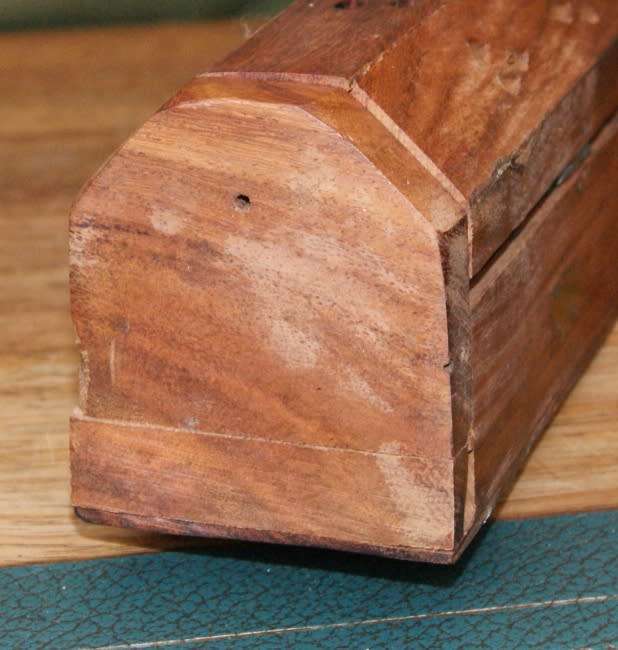 Solid Wood Incense Burner Box with Lid and Drawer
