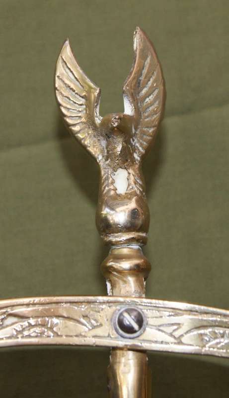 Brass Balance with Eagle Motif