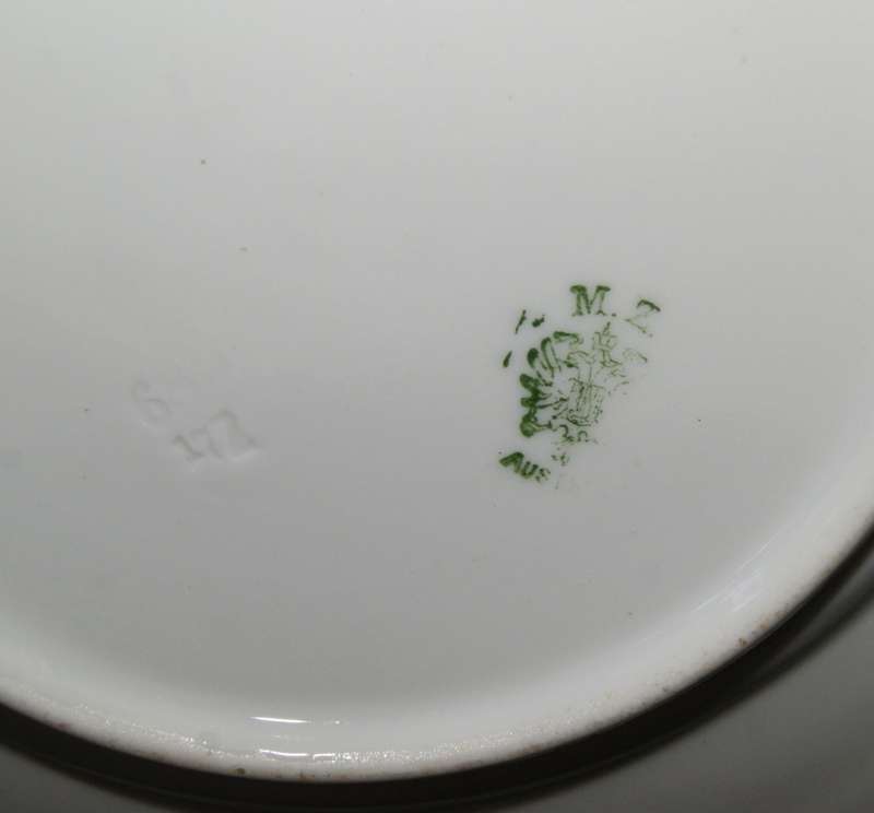 MZ Austria Side Plate Moritz Zdekauer (4 available, price per plate)