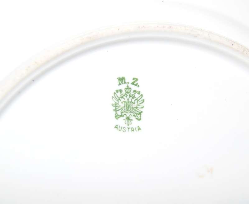Large MZ Austria Plate Moritz Zdekauer