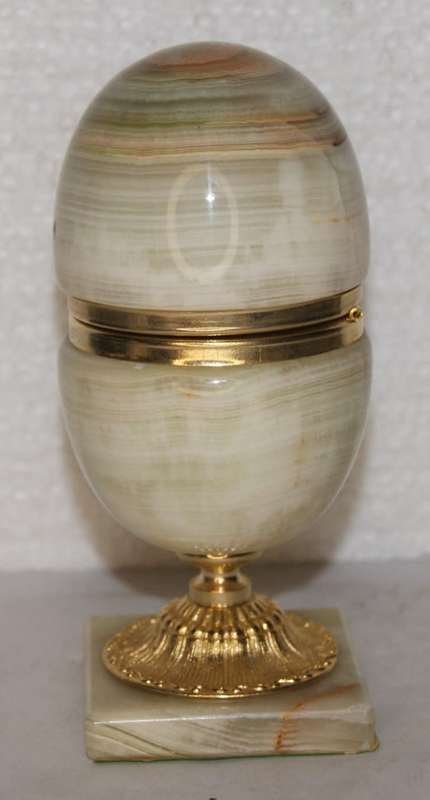 Vintage Alabaster Table Lighter @@@ CCCRRRAAAZZZYYY R1 START