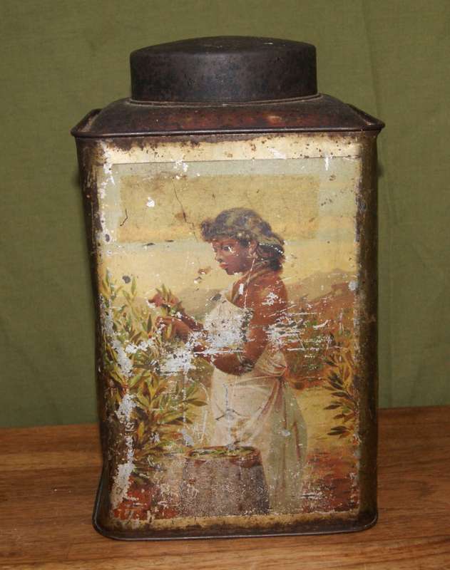 Antique Mazawattee 31lbs Tea Tin