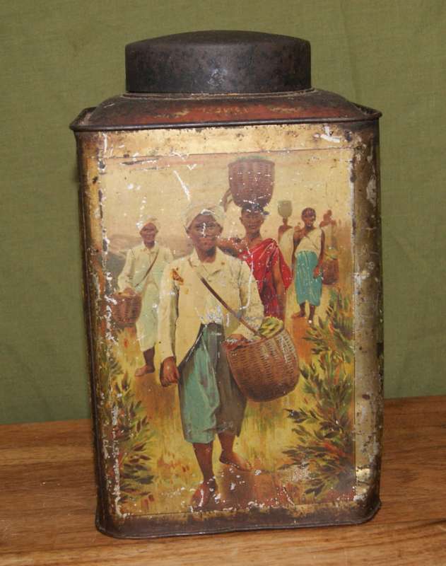 Antique Mazawattee 31lbs Tea Tin