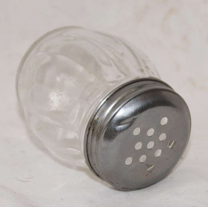 Vintage Glass Sugar Shaker