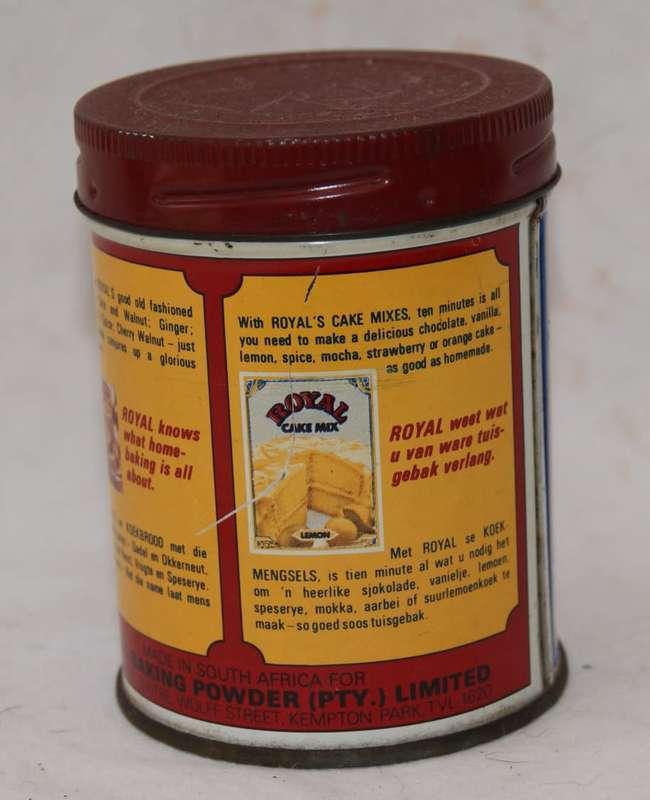 Royal Baking Powder Tin