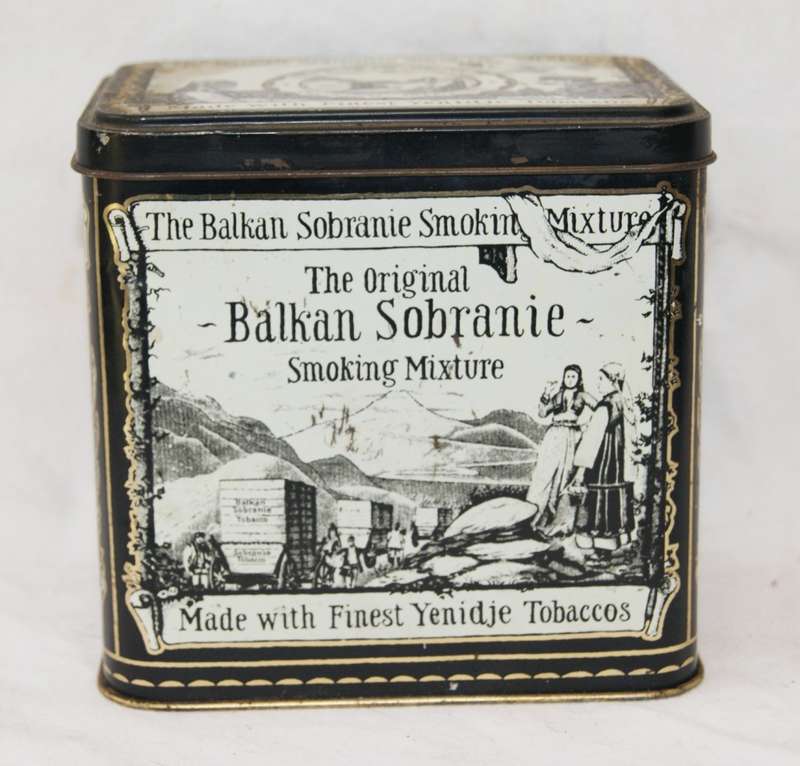 The Original Balkan Sobranie Smoking Mixture Tin