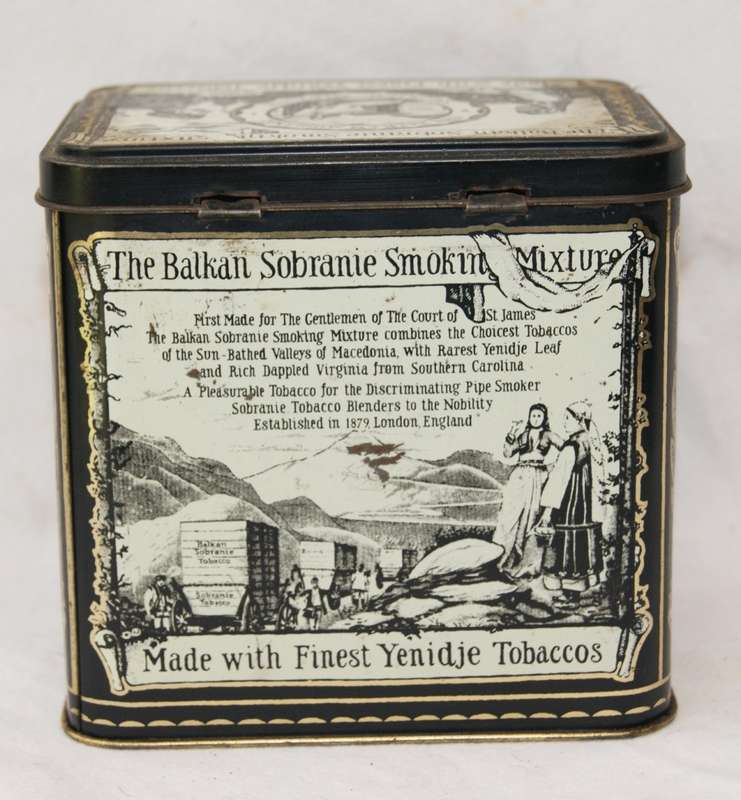 The Original Balkan Sobranie Smoking Mixture Tin