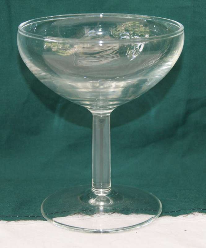 Coupe Glass (3 available, bid per glass)
