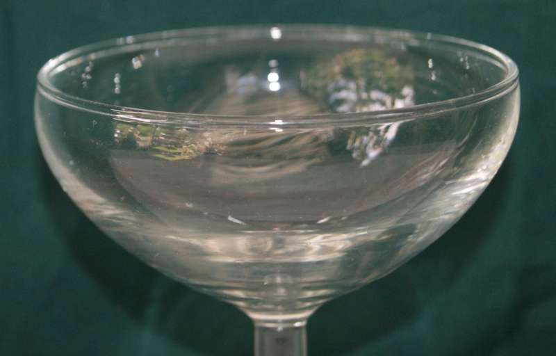 Coupe Glass (3 available, bid per glass)