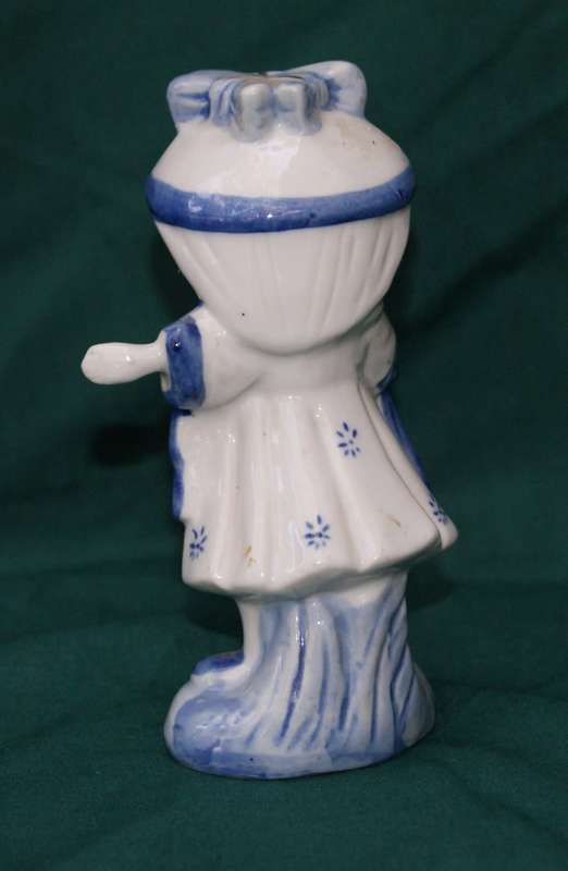 Blue and White Chinese Made Figurine