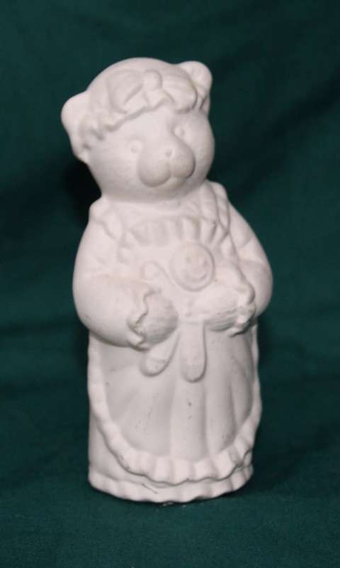 Ceramic Unpainted Cat Figurine
