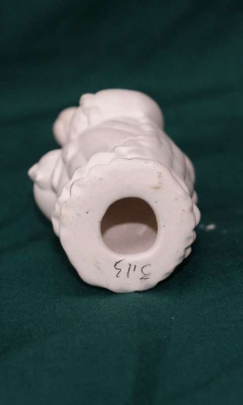 Ceramic Unpainted Cat Figurine