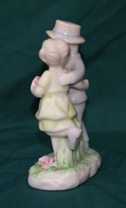 Vintage Lady and Man Ornament