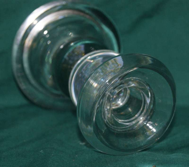Manganese Glass Candle Holder