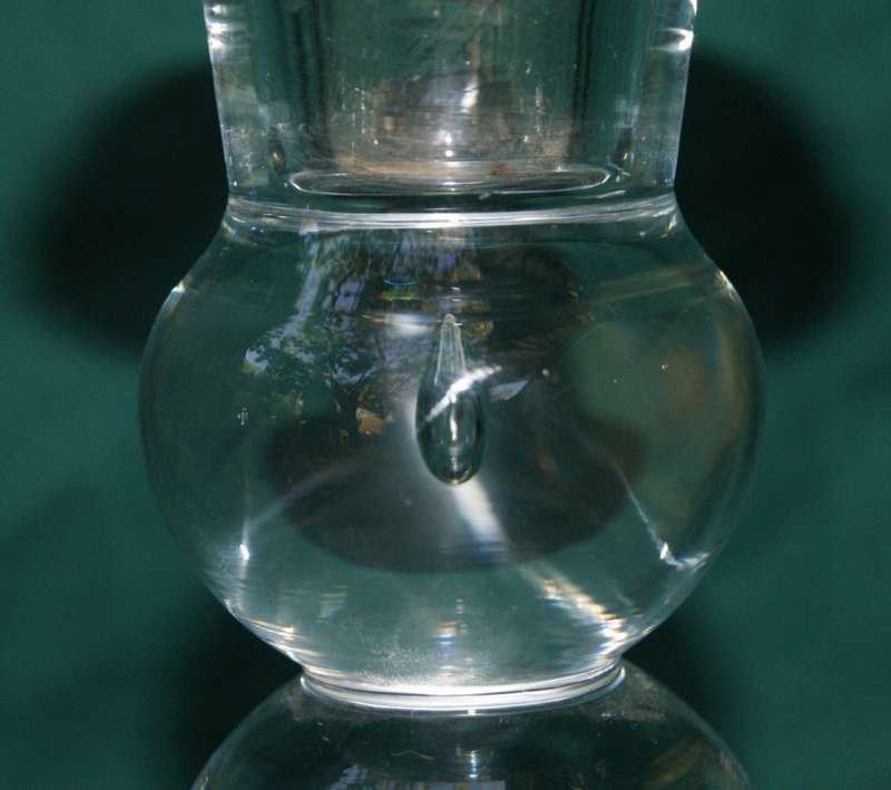 Manganese Glass Candle Holder