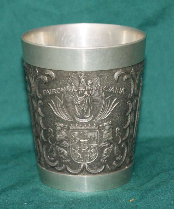 Patrona Bavaria Pewter Tumbler