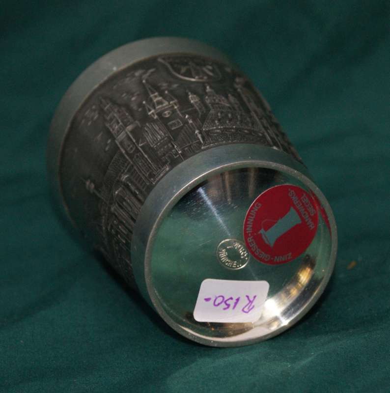Patrona Bavaria Pewter Tumbler