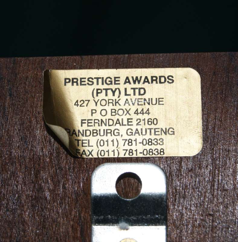 Blank Horse Riding Trophy